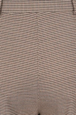 Brown Tweed Eliza Pants By Banned 5 Brown Tweed Eliza Pants By Banned -MODERN MILLIE Shop TR31278BROWN 4