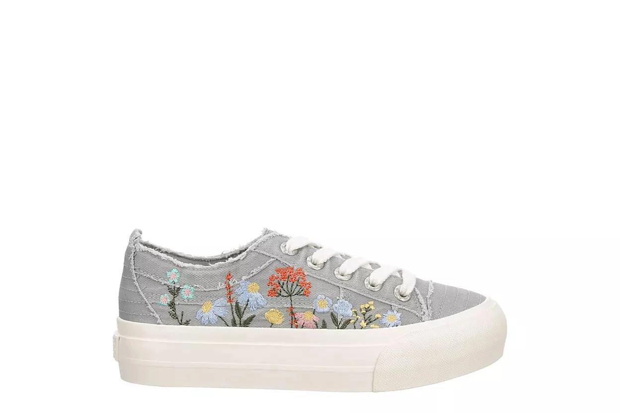 Sadie-Sun Embroidered Sneakers In Grey by Blowfish Sadie-Sun Embroidered Sneakers In Grey By Blowfish -MODERN MILLIE Shop US 01 113770 01