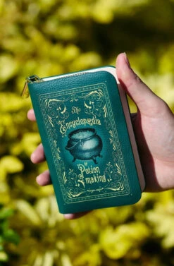 The Encyclopedia Of Potion Making Book Zip Around Wallet By Well Read Co.