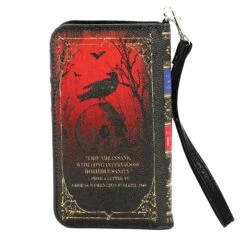 Edgar Allen Poe Book Wallet -MODERN MILLIE Shop addb9a7b945e9f95c19caf0097ad277a925e73e25e94f14fb363a37259497b29