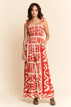 Red Geo Floral Wide Leg Jumpsuit 5 Red Geo Floral Wide Leg Jumpsuit -MODERN MILLIE Shop b386c6984f442b07d8b82e8142f720d166d510a3166cc5057008ed745202efa3