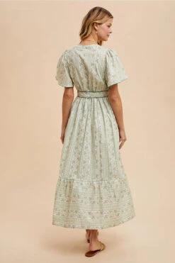 Lemongrass Floral Flutter Maxi Dress -MODERN MILLIE Shop bc146d3de6a069738438d5102d447b17015fd9d174f5f8ec7a95718a8765e81b