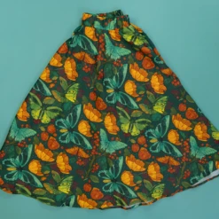 Emerald Dream Midi Skirt By Morning Witch 12 Emerald Dream Midi Skirt By Morning Witch -MODERN MILLIE Shop birdwingmidi 2