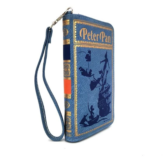 Blue Peter Pan Book Wallet Blue Peter Pan Book Wallet -MODERN MILLIE Shop bluepeterpanwall2