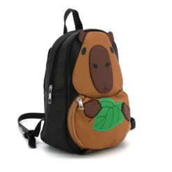 Capybara Mini Backpack -MODERN MILLIE Shop c6a2763f63995ef5fa8e95e605598b715d0f9fbbc6fe7f75692e9b408faccbb7