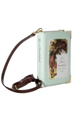 Alice In Wonderland Book Crossbody Bag By Well Read Co.