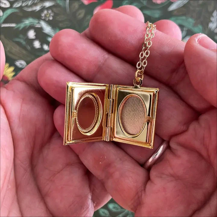 Rabbit Running Late Book Locket Necklace by Marshall and Rose Rabbit Running Late Book Locket Necklace By Marshall And Rose -MODERN MILLIE Shop ce8f915332da6fc57f74aa1e549bb2b9f8e454e0620ac15e830503bef3e33254