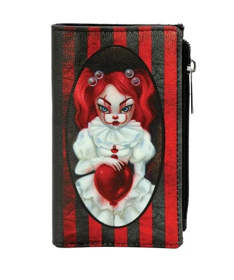 Clown Girl Fold Wallet Clown Girl Fold Wallet -MODERN MILLIE Shop clown1 4fc87ee5 2e34 40da 944c f75261740326