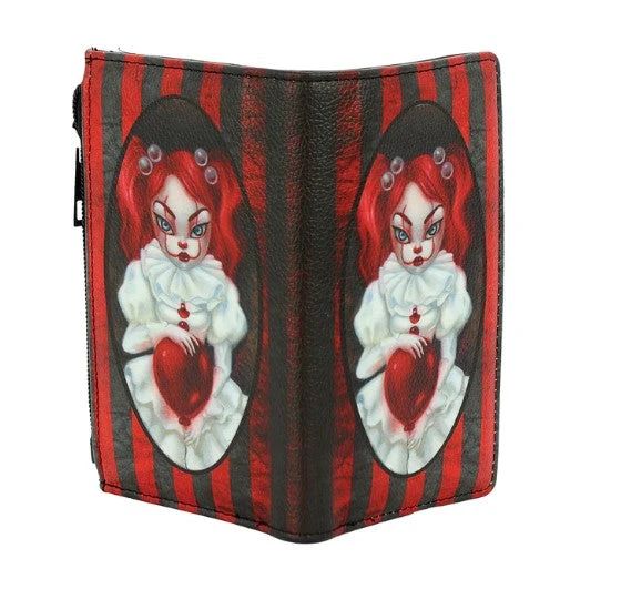 Clown Girl Fold Wallet Clown Girl Fold Wallet -MODERN MILLIE Shop clown2 bc52f88c 5239 4a0f aa8d c053609353b5