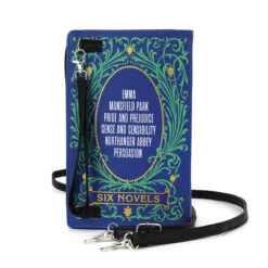 Jane Austen Book Collection Crossbody Handbag -MODERN MILLIE Shop d8fc392591b192126f2764c7ff743aed0f21dffe52a33fd29284effe5c33f525
