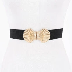 Shell Buckle Belt In Multiple Colors -MODERN MILLIE Shop dffda5c6b7571015b0c0ab62fc19f94b4420eb6f2abe78e0dc61022a5243d9ea