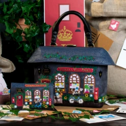 Old Post Office Grab Bag In Navy By Vendula London 8 Old Post Office Grab Bag In Navy By Vendula London -MODERN MILLIE Shop dsc 0046 2