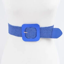 Square Buckle Straw Belt In Multiple Colors -MODERN MILLIE Shop f7e5ec528eb857f1bca4a2e61ce3b3ac68c6367cbb451aaf665138edeb3785fa 1