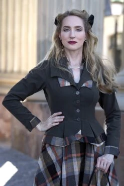 Final Sale Landra Cool Bengaline Blazer By Miss Candyfloss -MODERN MILLIE Shop fionan