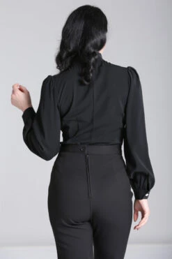 Black Mia Blouse By Hell Bunny -MODERN MILLIE Shop h60272 mia blouse blk 037 large c030aea1 f6ea 4581 94d6 a7a0a5571549
