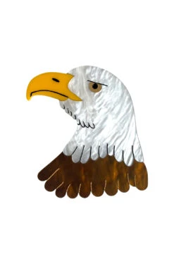 Ethan The Bald Eagle Brooch By Daisy Jean