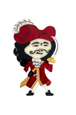 Captain Hook Brooch By Daisy Jean