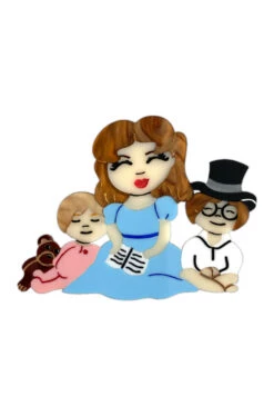 Wendy And Brothers Brooch By Daisy Jean