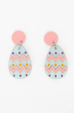 Easter Egg Dangle Earrings By Daisy Jean