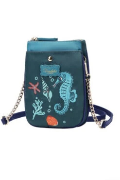 Seashell Motif Easy Going Phone Pouch Bag By Vendula London -MODERN MILLIE Shop image 19b873a0 cfc4 4a69 96f3 56f44537d086