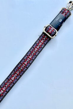 Narrow Embroidered Guitar Straps For Handbags