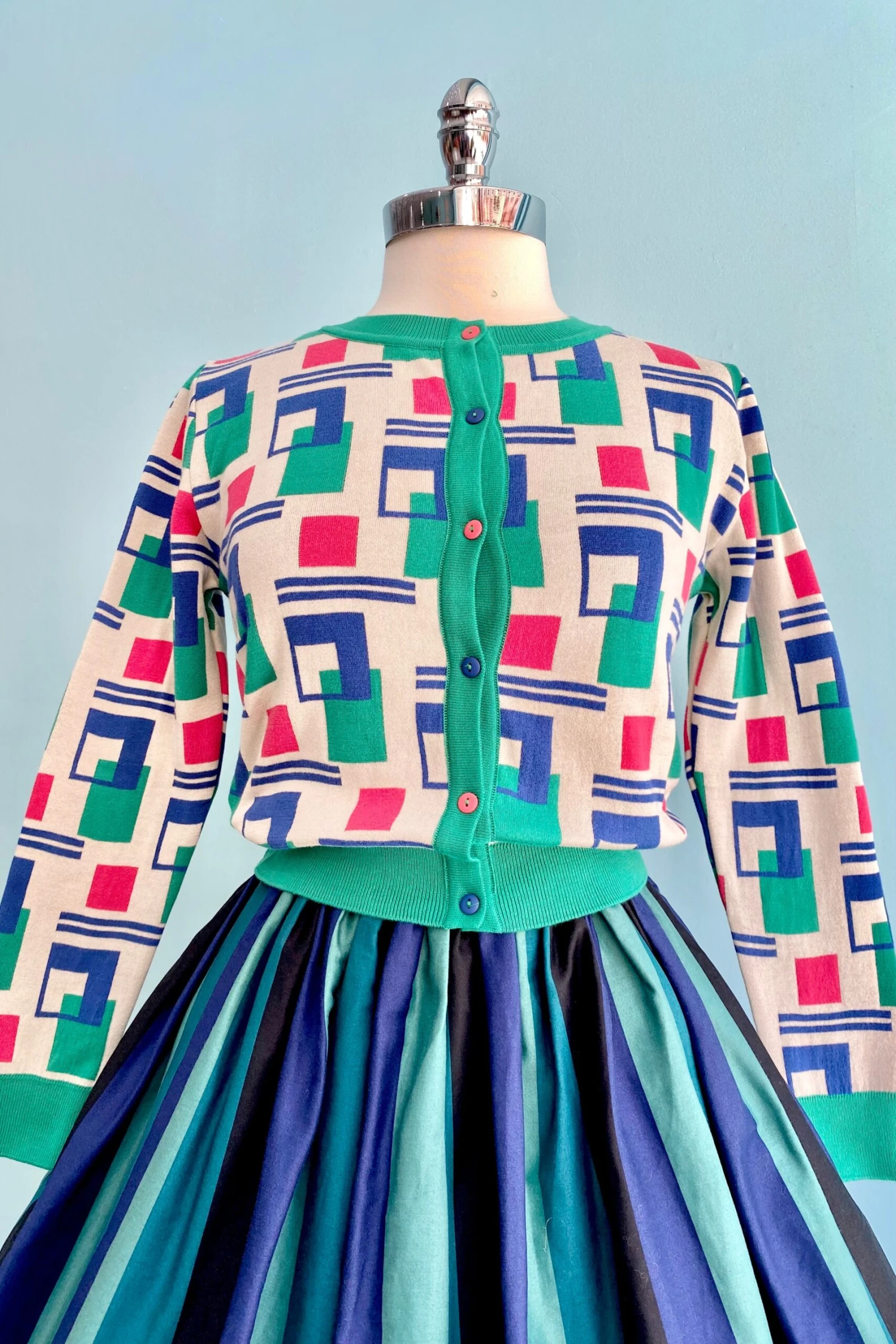 Mexico City Spring Green Jacquard Vera Cardigan by Palava Mexico City Spring Green Jacquard Vera Cardigan By Palava -MODERN MILLIE Shop image 24fbaeaa adfc 4e5a b699 36a609594fe9 scaled