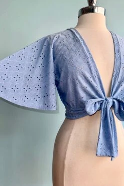 Light Blue Eyelet Flutter Sweet Sweater By Heart Of Haute 6 Light Blue Eyelet Flutter Sweet Sweater By Heart Of Haute -MODERN MILLIE Shop image 471bc498 1cfb 4bce a9e2 8e958e12bdfc