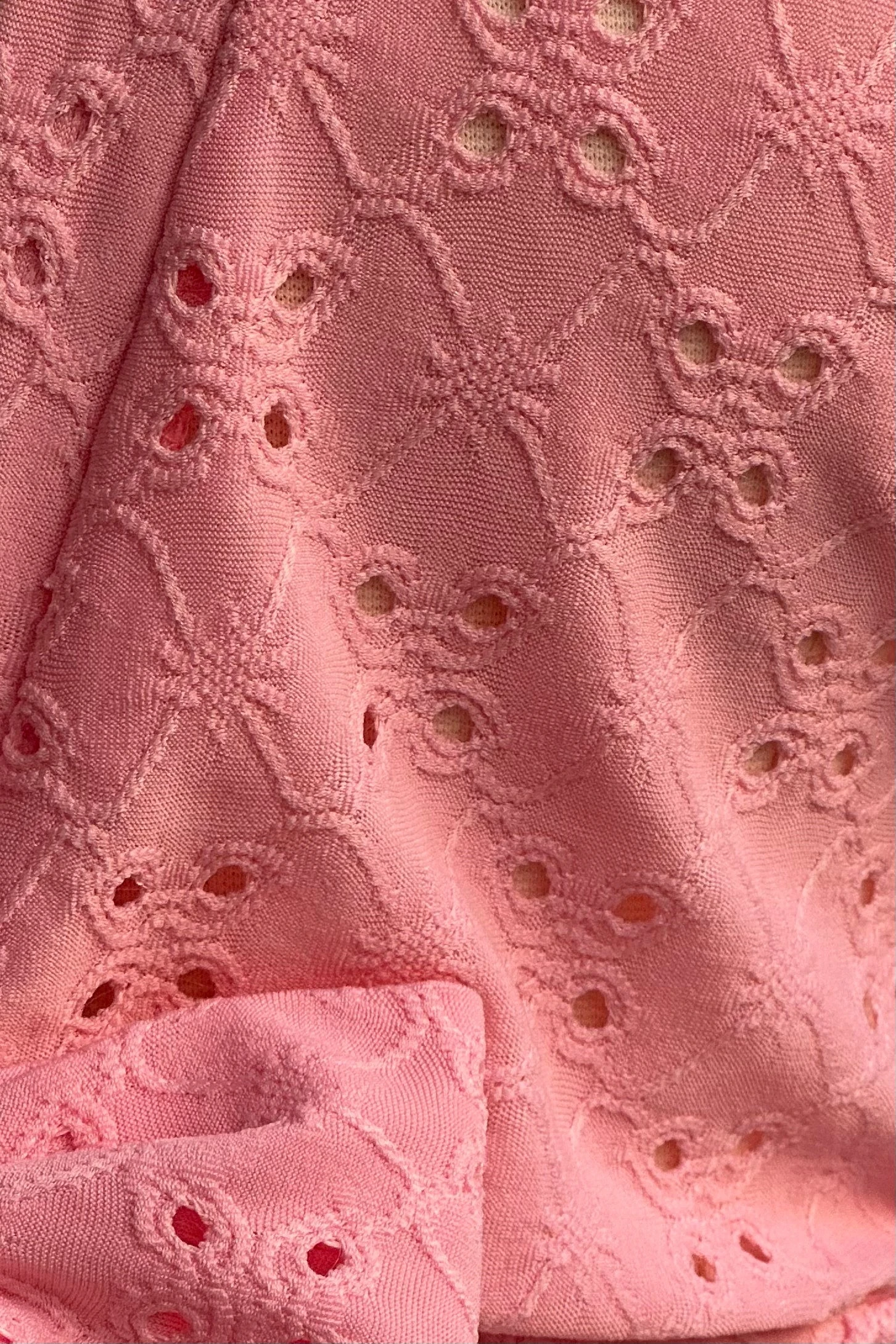 Light Pink Eyelet Sweet Sweater by Heart of Haute Light Pink Eyelet Sweet Sweater By Heart Of Haute -MODERN MILLIE Shop image 561481b7 8717 4edd b077 e7aa25f9acc2