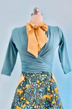 Ocean Blue Sweet Sweater By Heart Of Haute -MODERN MILLIE Shop image 56905f90 4c1a 40d2 a19a 78426e0e6812