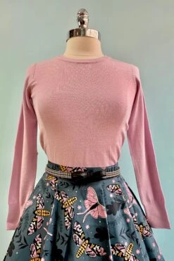 Orchid Long Sleeve Knit Pullover Sweater -MODERN MILLIE Shop image 8897d570 2643 41a3 b29d f82368048f2a