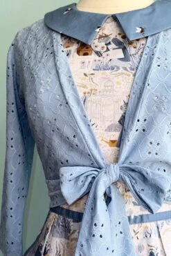 Light Blue Eyelet Sweet Sweater By Heart Of Haute -MODERN MILLIE Shop image 88e7fbc6 418e 4d9b b29d 28bf47904373