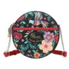 Gardens Of The World Mexico Apollo Round Crossbody Bag By Vendula London