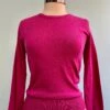 Magenta Long Sleeve Knit Pullover Sweater 2 Magenta Long Sleeve Knit Pullover Sweater -MODERN MILLIE Shop image 9e560c82 4330 4f70 857c bce07ea6e6f3