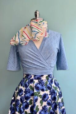 Light Blue Eyelet Flutter Sweet Sweater By Heart Of Haute 5 Light Blue Eyelet Flutter Sweet Sweater By Heart Of Haute -MODERN MILLIE Shop image 9eda844b 48b4 4981 b0cc 9f66ec956908