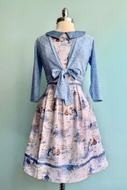 Light Blue Eyelet Sweet Sweater By Heart Of Haute -MODERN MILLIE Shop image b3cc0626 2496 4c28 87ac 6acb655fb006