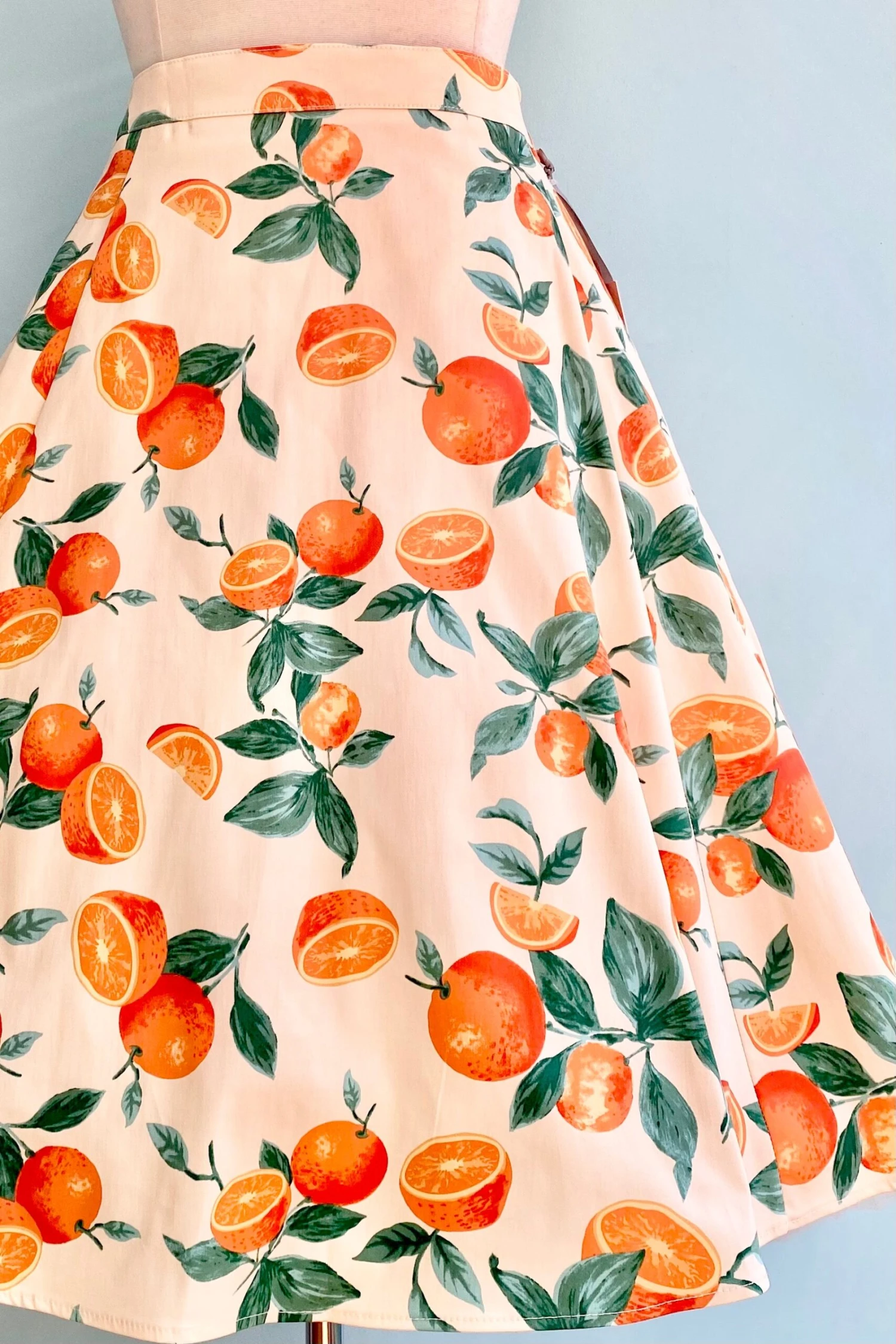 Oranges and Leaves Full Skirt by Eva Rose Oranges And Leaves Full Skirt By Eva Rose -MODERN MILLIE Shop image c19bc6e3 9902 47cd a2b1 d7207e16e7d1 scaled