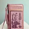Purple Alice In Wonderland Book Wallet