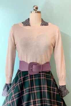 Blush Pink & Gray Heart Pullover Sweater 6 Blush Pink & Gray Heart Pullover Sweater -MODERN MILLIE Shop image e01a8b57 b1f4 45ab a806 73bfa474110b