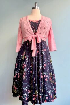 Light Pink Eyelet Sweet Sweater By Heart Of Haute 4 Light Pink Eyelet Sweet Sweater By Heart Of Haute -MODERN MILLIE Shop image e2627f09 748f 4af2 a4a0 11e4a77d68c7