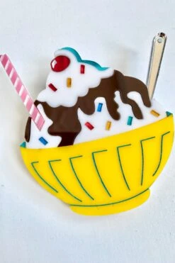 Give Me Life Sundae Brooch By Daisy Jean Florals 4 Give Me Life Sundae Brooch By Daisy Jean Florals -MODERN MILLIE Shop image e5e87ebe 7162 4d2b a16a 31806dec5626