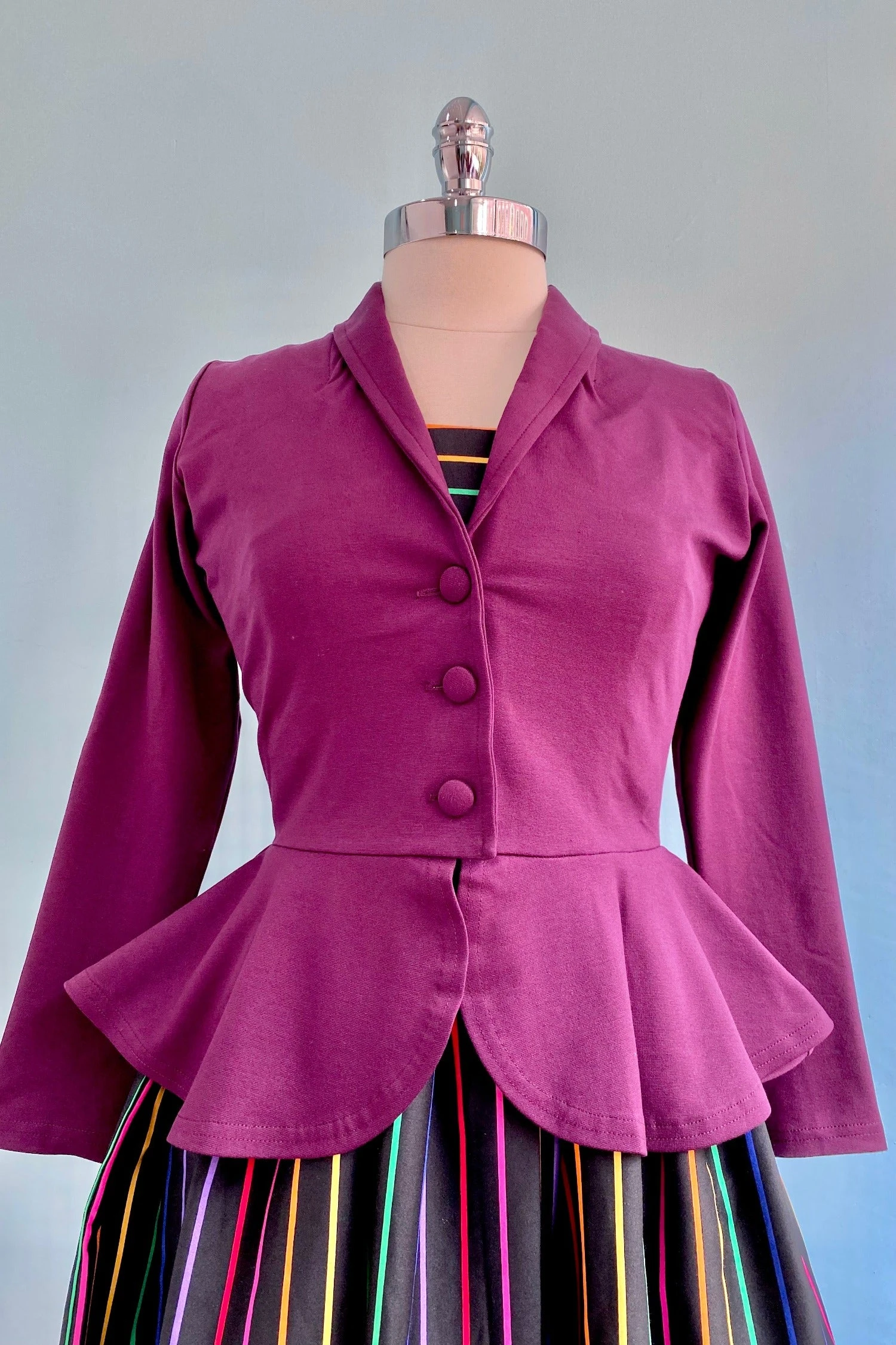 Plum Diva Jacket by Heart of Haute Plum Diva Jacket By Heart Of Haute -MODERN MILLIE Shop image f4823a59 75fb 460b 8113 223ff31ca3f9