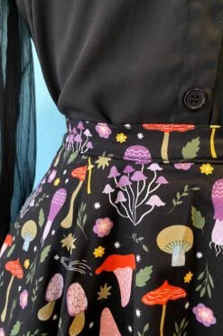 Mushroom Full Skirt By Eva Rose -MODERN MILLIE Shop image f4e1639f fd98 496d bc1c e25190b8fd0f