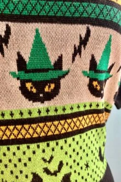 Spooky Boo Short Sleeve Sweater By Banned -MODERN MILLIE Shop image ff76c793 1496 416e b814 c1f9b8e41415