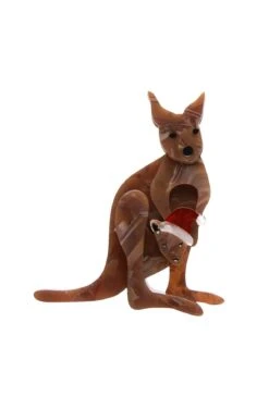 Joey's First Christmas Brooch By Erstwilder