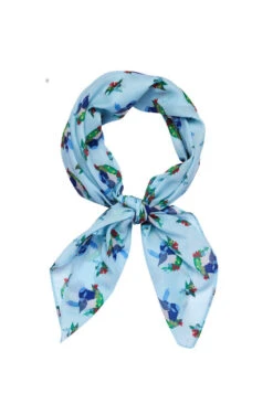 A Splendid Christmas Head Scarf By Erstwilder