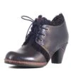 Johanna Ribbon Trim Shoe In Black By Chelsea Crew -MODERN MILLIE Shop joh3