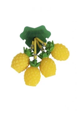 Juicy Pineapple Brooch By Collectif