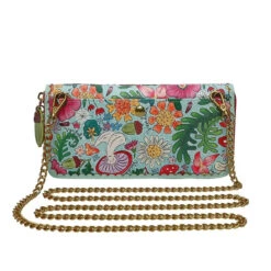 Fairy Village Large Zip Around Crossbody Wallet By Vendula London -MODERN MILLIE Shop k11453141 fairy village large ziparound crossbody wallet back