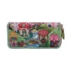 Fairy Village Large Zip Around Crossbody Wallet By Vendula London -MODERN MILLIE Shop k11453141 fairy village large ziparound crossbody wallet front