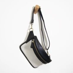 Clear Sylvie Hip Sling Bag In Multiple Colors 5 Clear Sylvie Hip Sling Bag In Multiple Colors -MODERN MILLIE Shop l8172 00